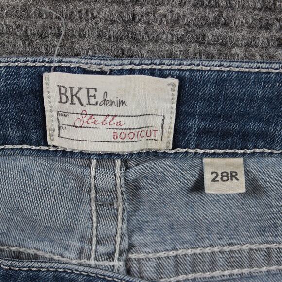 BKE Jeans Womens 28x31.5 Blue Stella Bootcut Low Rise Stretch - Picture 5 of 11